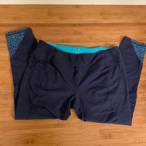 Tangerine workout Capri leggings